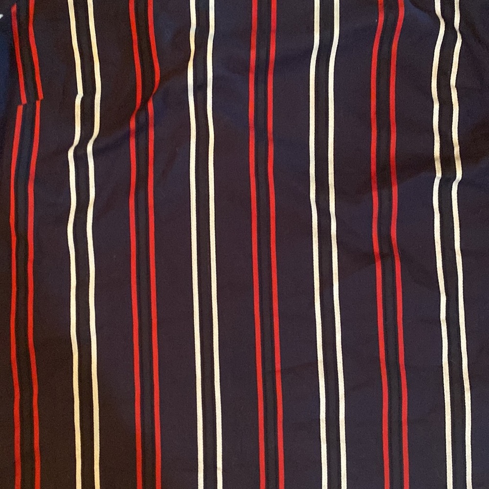 CABI Blouse Size Medium Puff Sleeves - Picture 2 of 8